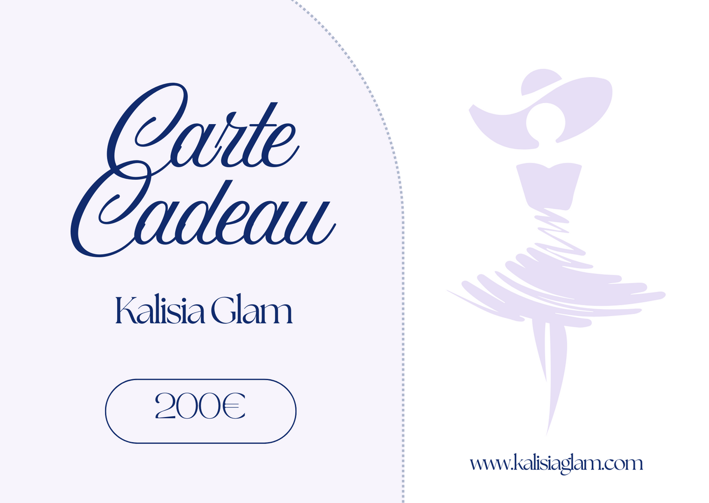 Carte Cadeau Kalisia Glam