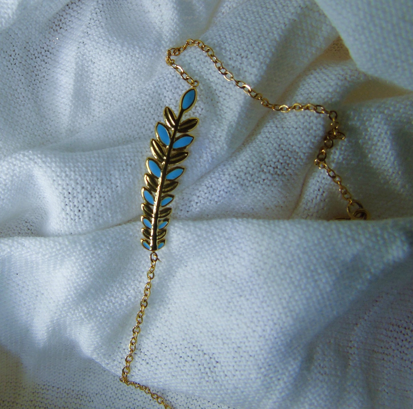 Bracelet Feuille d'Or