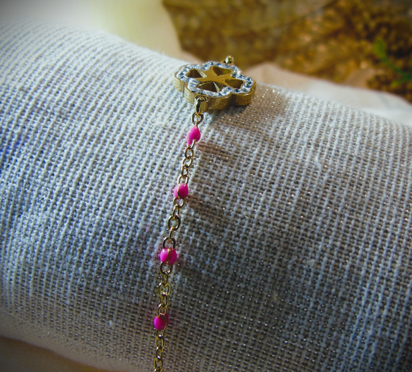 Bracelet Trèfle Doré