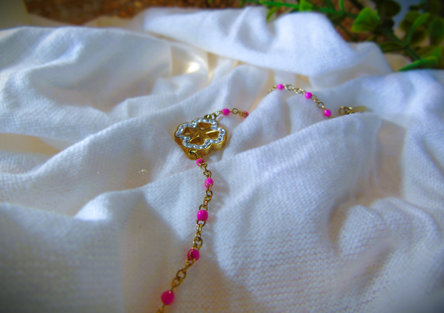 Bracelet Trèfle Doré