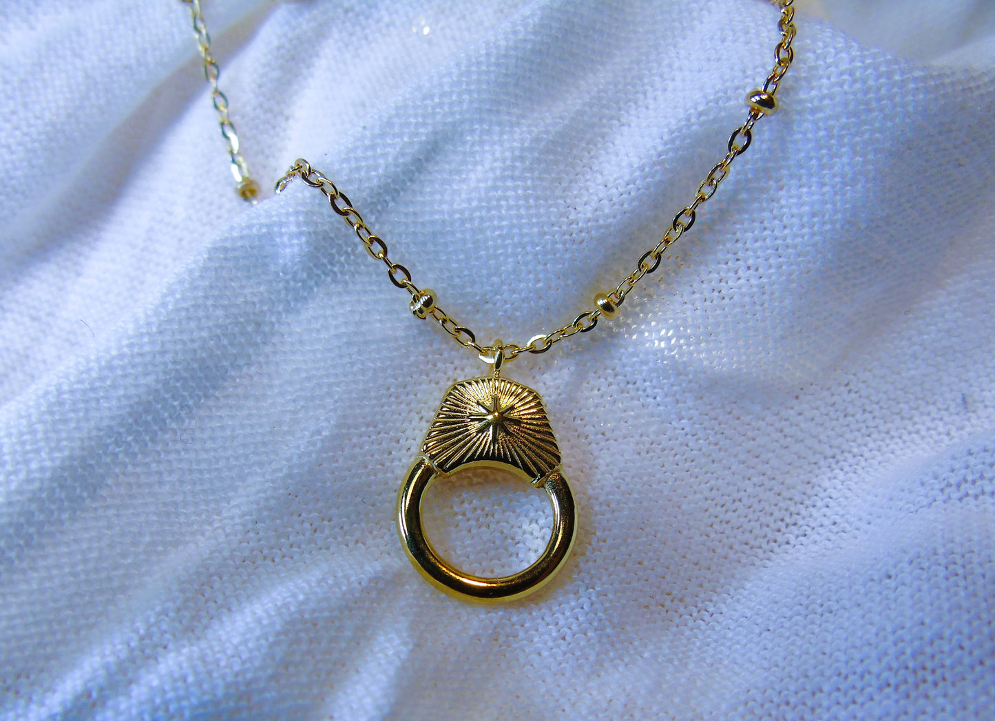 Collier Anneau Solaire