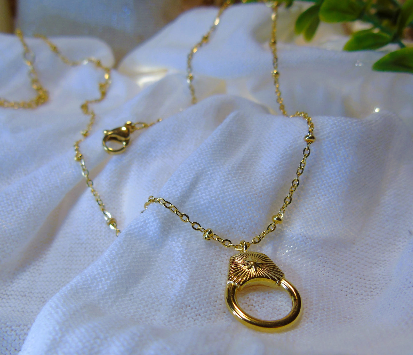 Collier Anneau Solaire