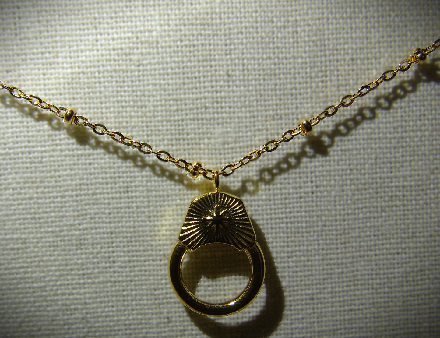 Collier Anneau Solaire