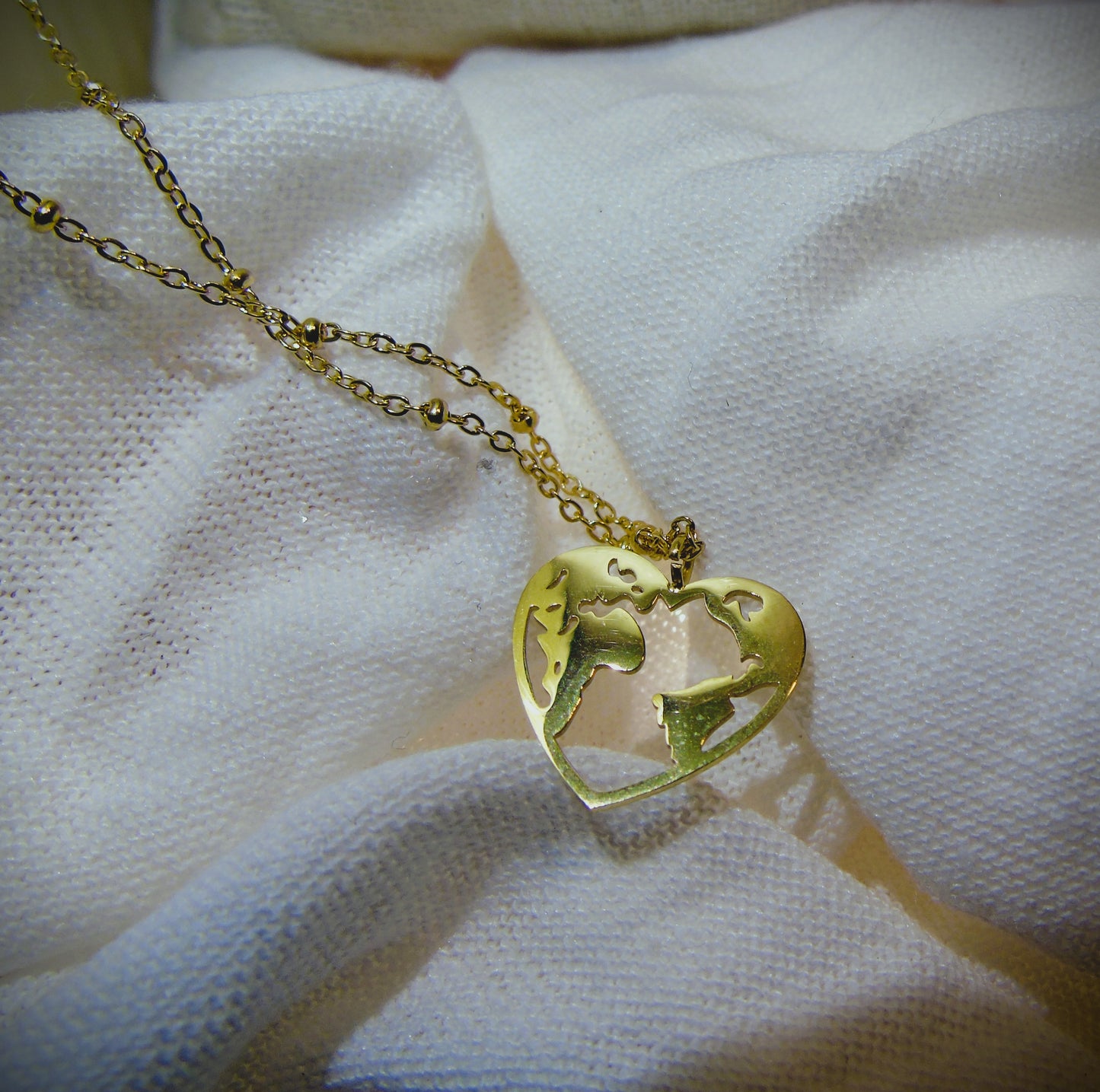 Collier Cœur du Monde