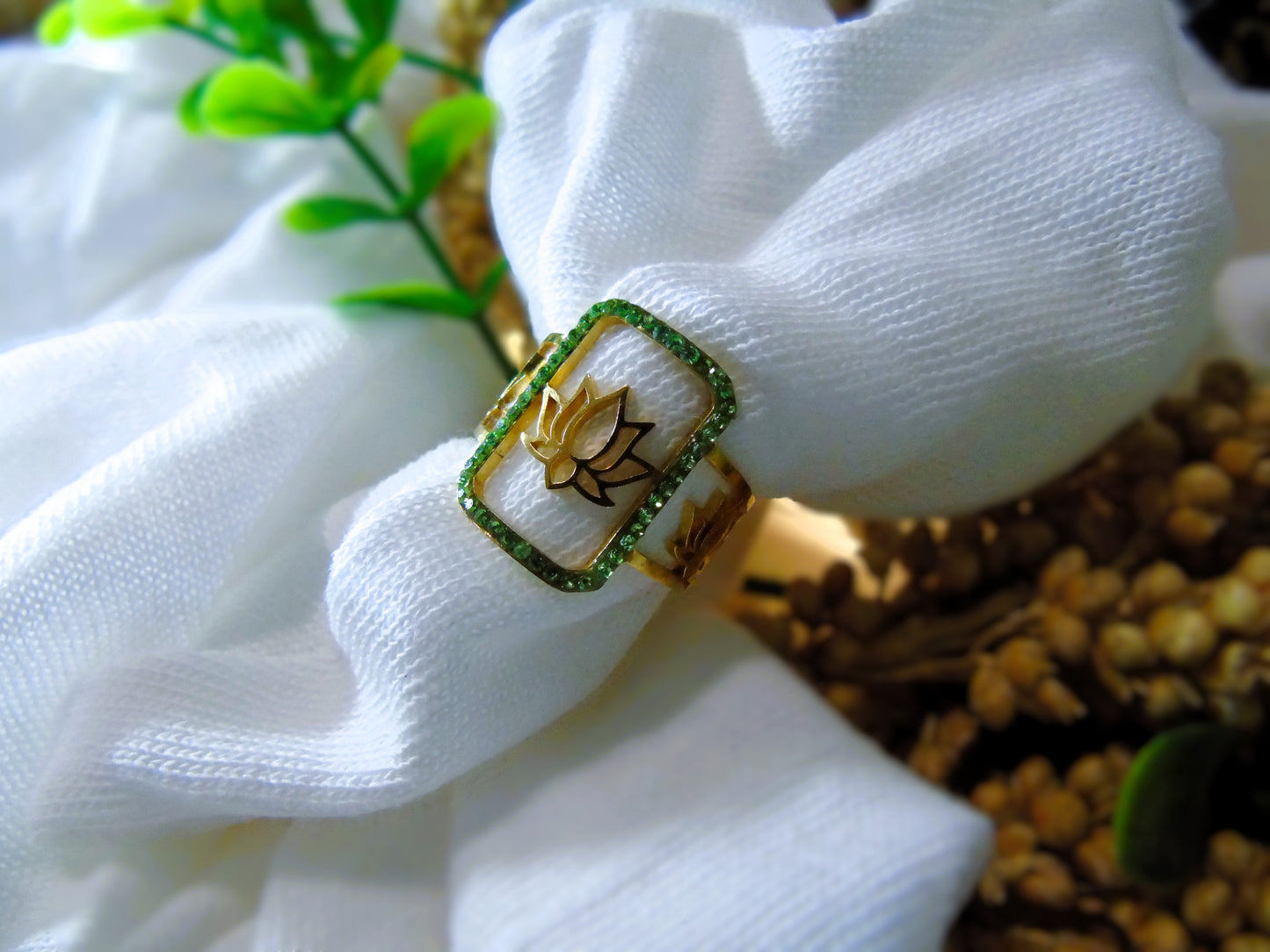 Bague Lotus Harmonie