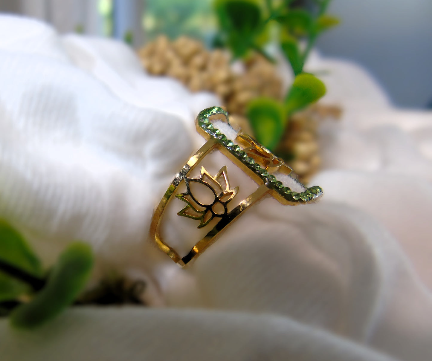 Bague Lotus Harmonie
