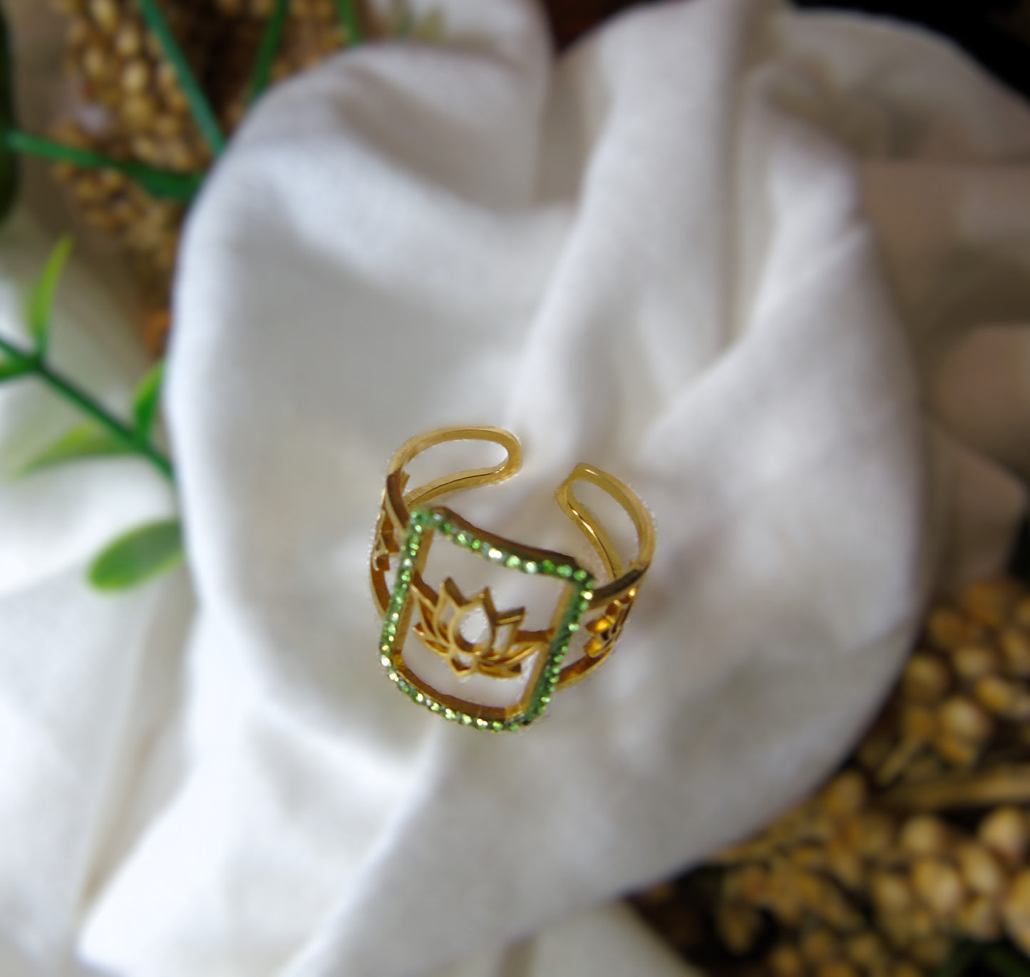 Bague Lotus Harmonie