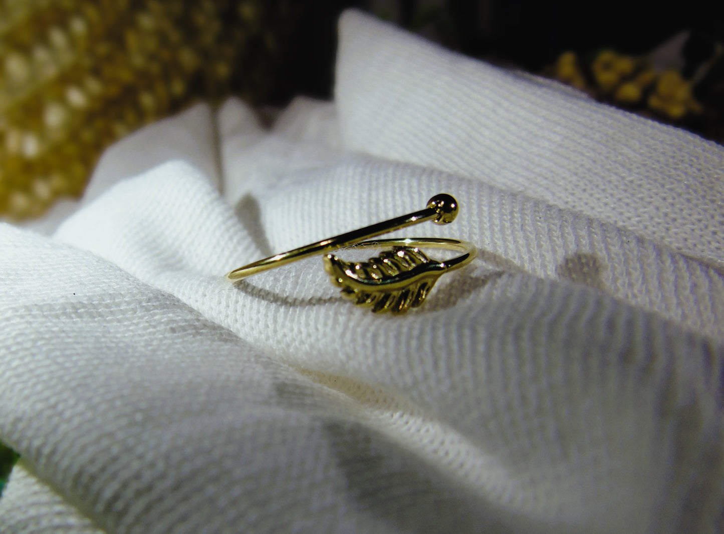 Bague Feuille d’Or