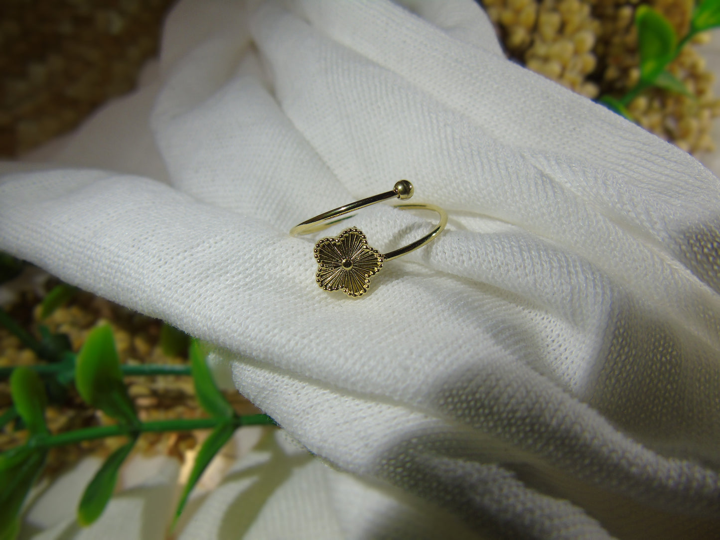 Bague Fleur Bohème