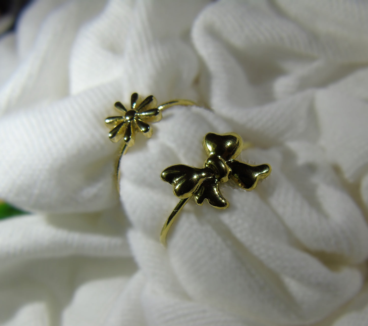 Duo de Bagues Daisy & Nœud