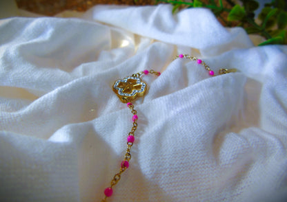 Bracelet Trèfle Doré