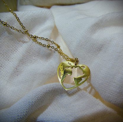Collier Cœur du Monde