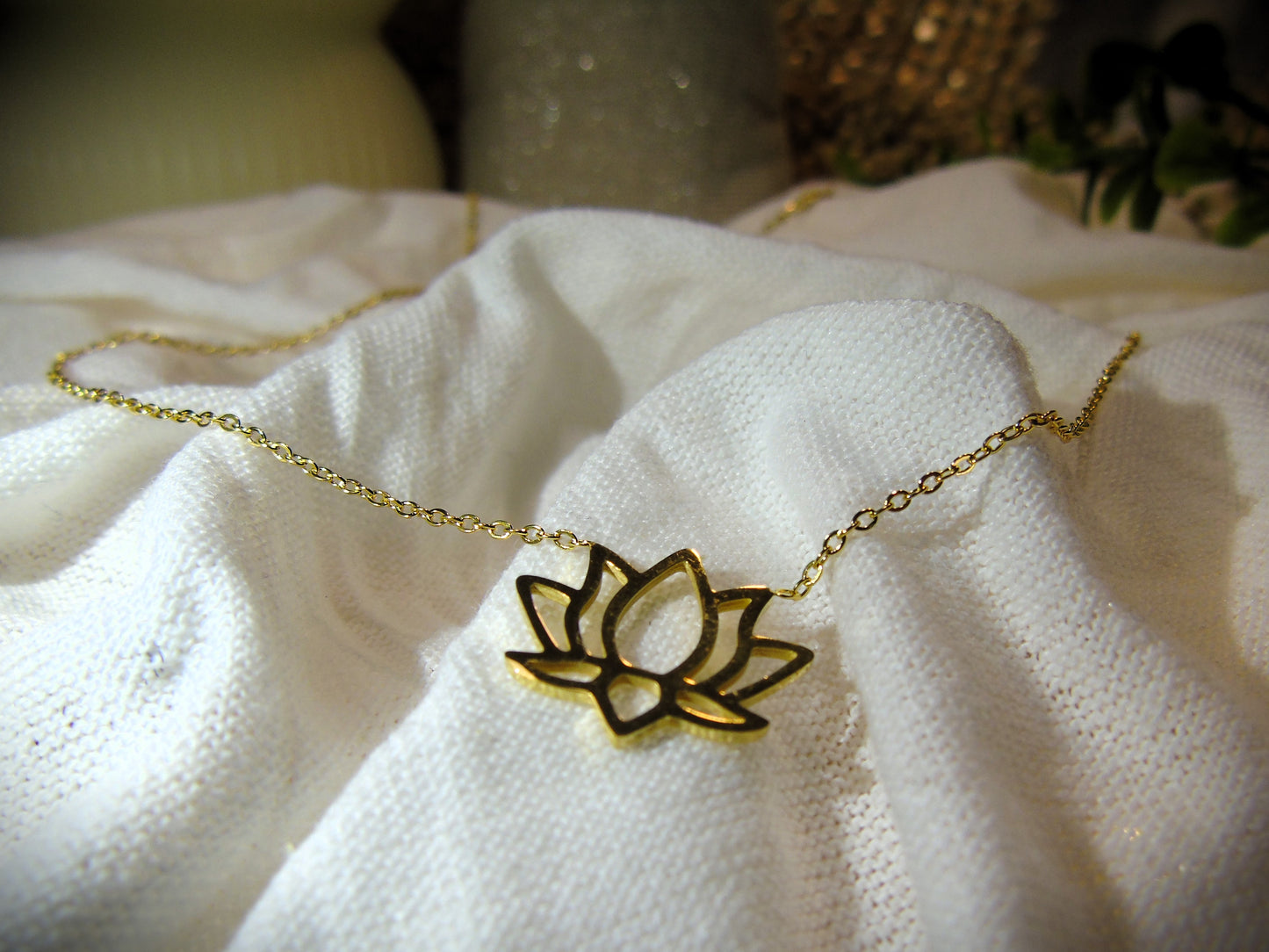 Collier Lotus Éveil