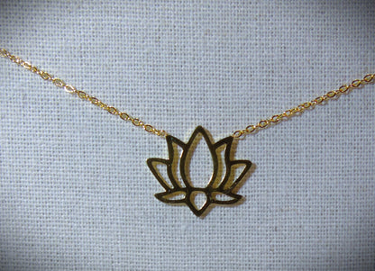 Collier Lotus Éveil