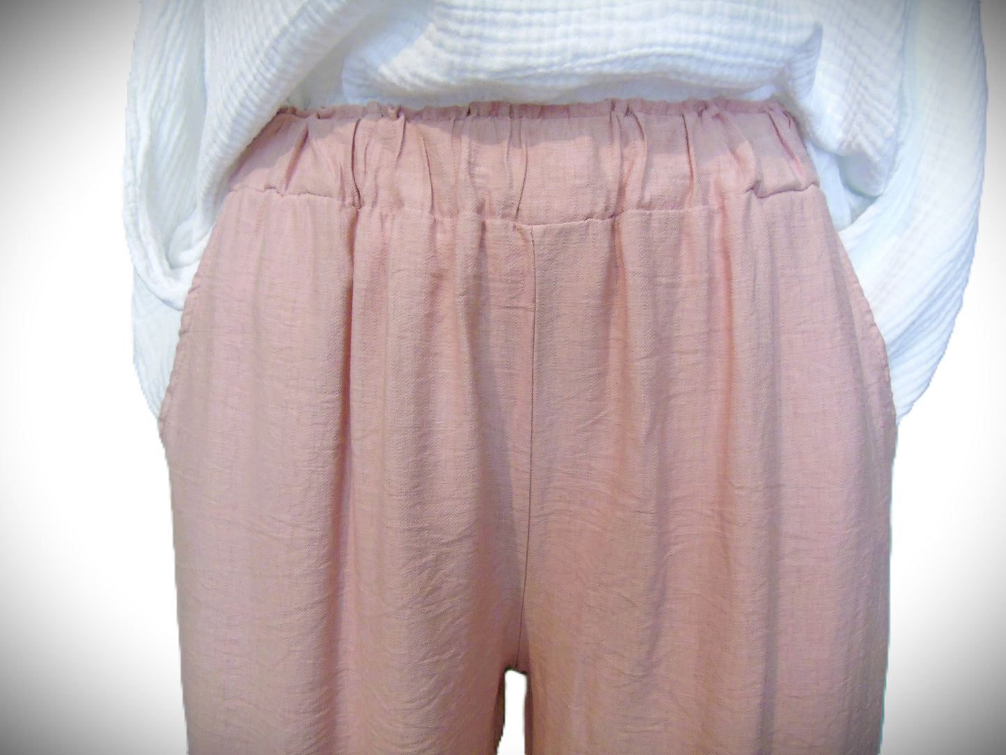 Pantalon Fluide - Rose
