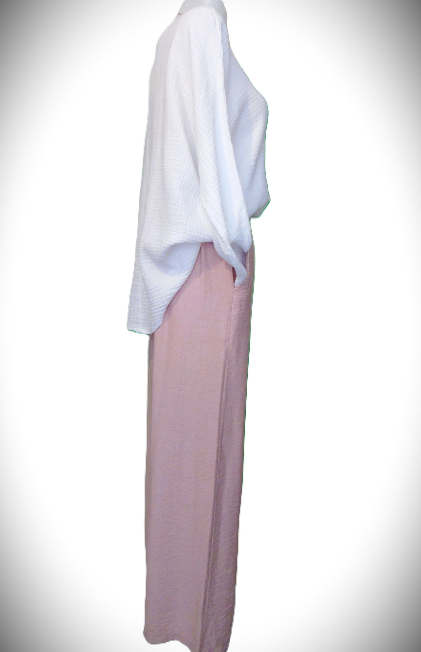 Pantalon Fluide - Rose