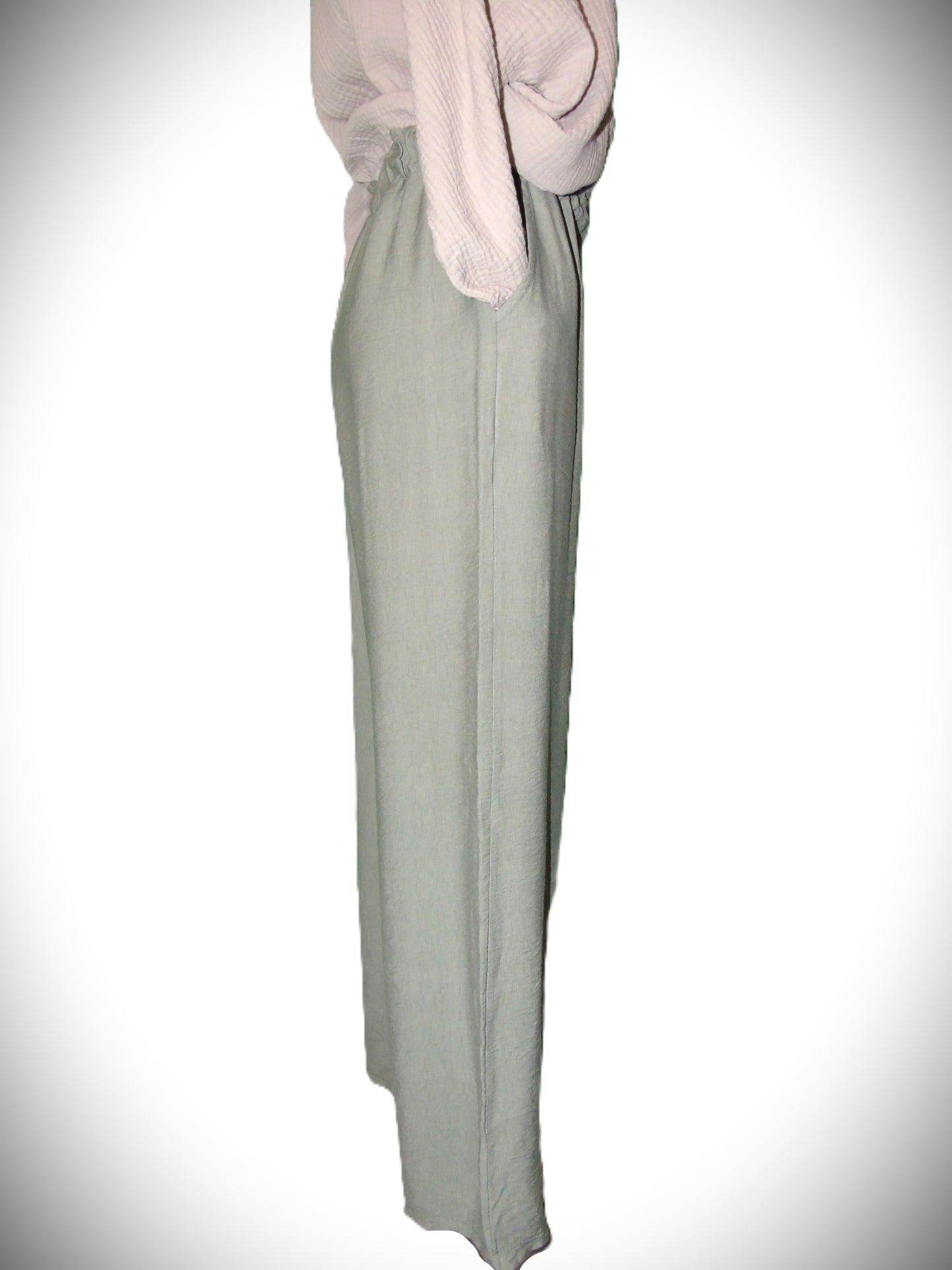Pantalon Fluide - Vert Kaki