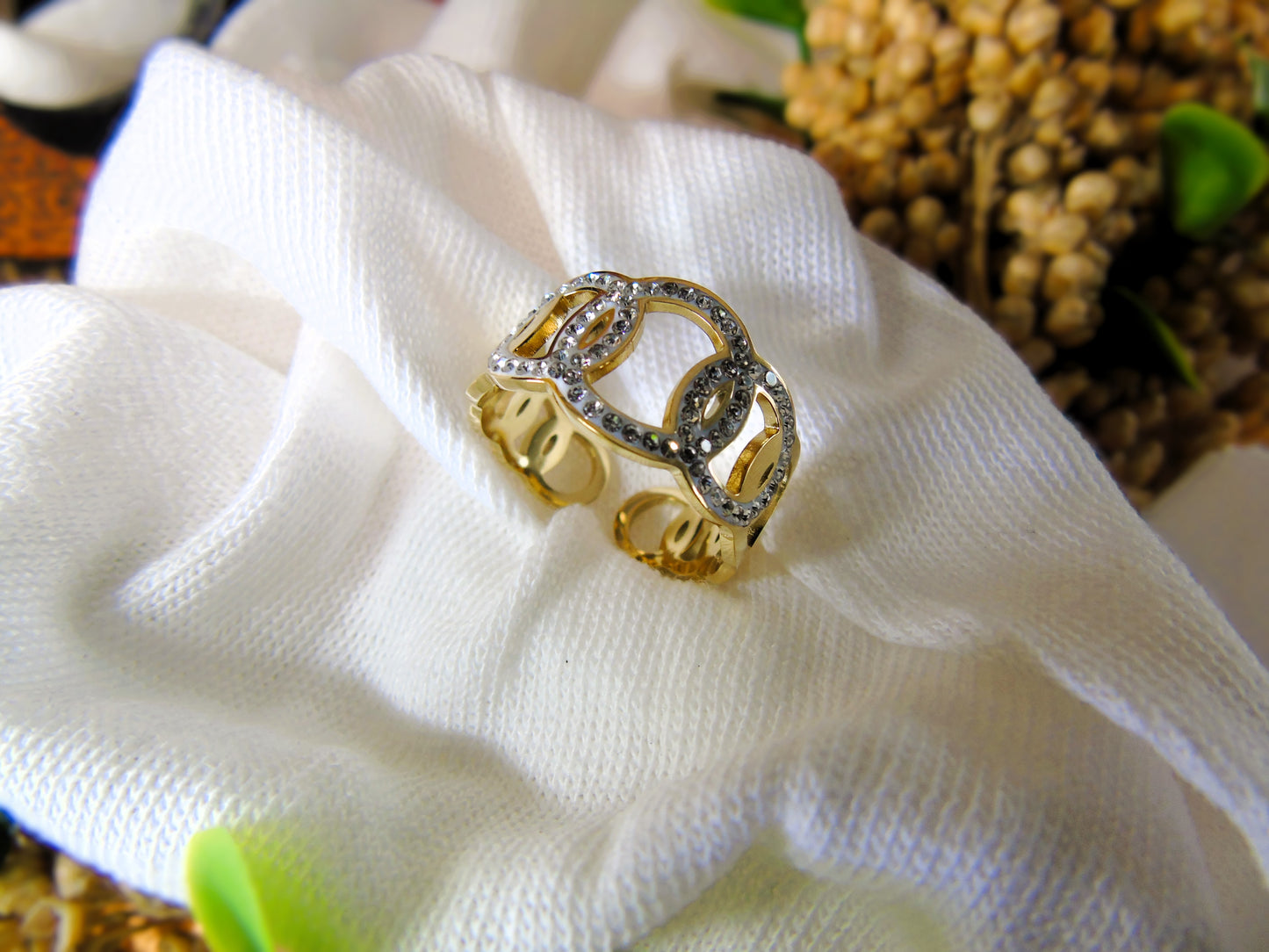 Bague Élégance Entrelacée