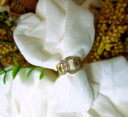 Bague Élégance Entrelacée