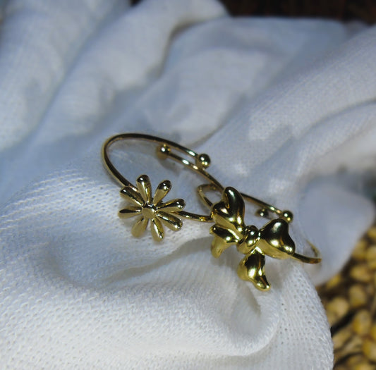 Duo de Bagues Daisy & Nœud